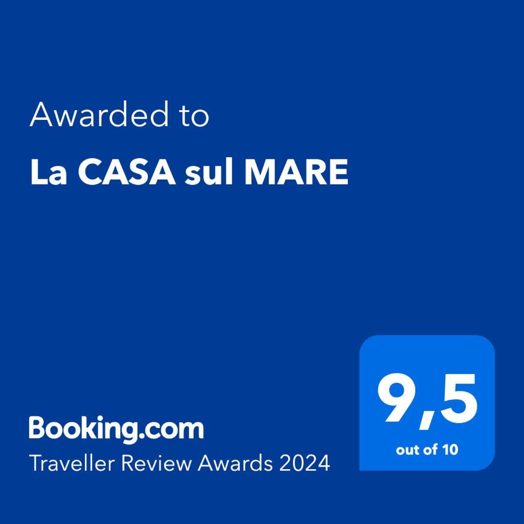 Vila La Casa Sul Mare Agnone Bagni Exteriér fotografie